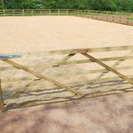 Arena Construction Finished (www.Basic-Horse-Care.com)