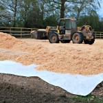 Wood Chip Horse Arena Surface (www.Basic-Horse-Care.com)